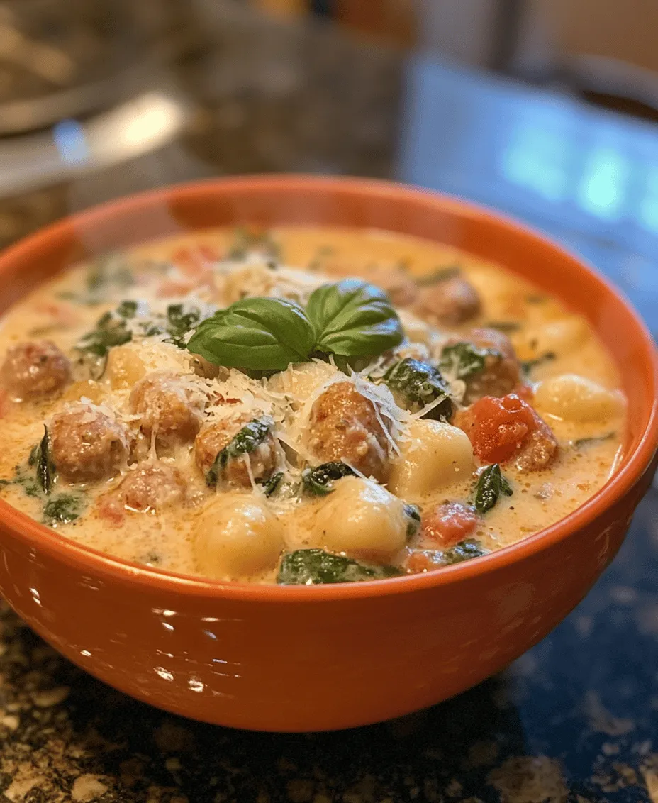 As the weather turns chilly and the days grow shorter, there’s nothing quite like a warm, nourishing bowl of soup to bring comfort and satisfaction. One recipe that perfectly encapsulates this feeling is the Satisfying One Pot Sausage Gnocchi Soup. This dish masterfully combines the robust flavors of Italian sausage with pillowy gnocchi and a medley of fresh vegetables, resulting in a creamy, hearty soup that’s both indulgent and nourishing.