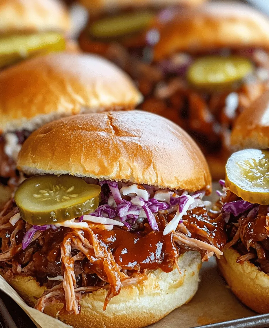 When it comes to gathering with friends and family, few dishes are as universally loved as BBQ pulled pork sliders. These savory bites are not just a meal; they are a celebration of flavor, perfect for cookouts, tailgating, and casual dinner parties. The allure of pulled pork sliders lies in their delightful combination of sweet, tangy, and savory flavors, making them a versatile option for any occasion.