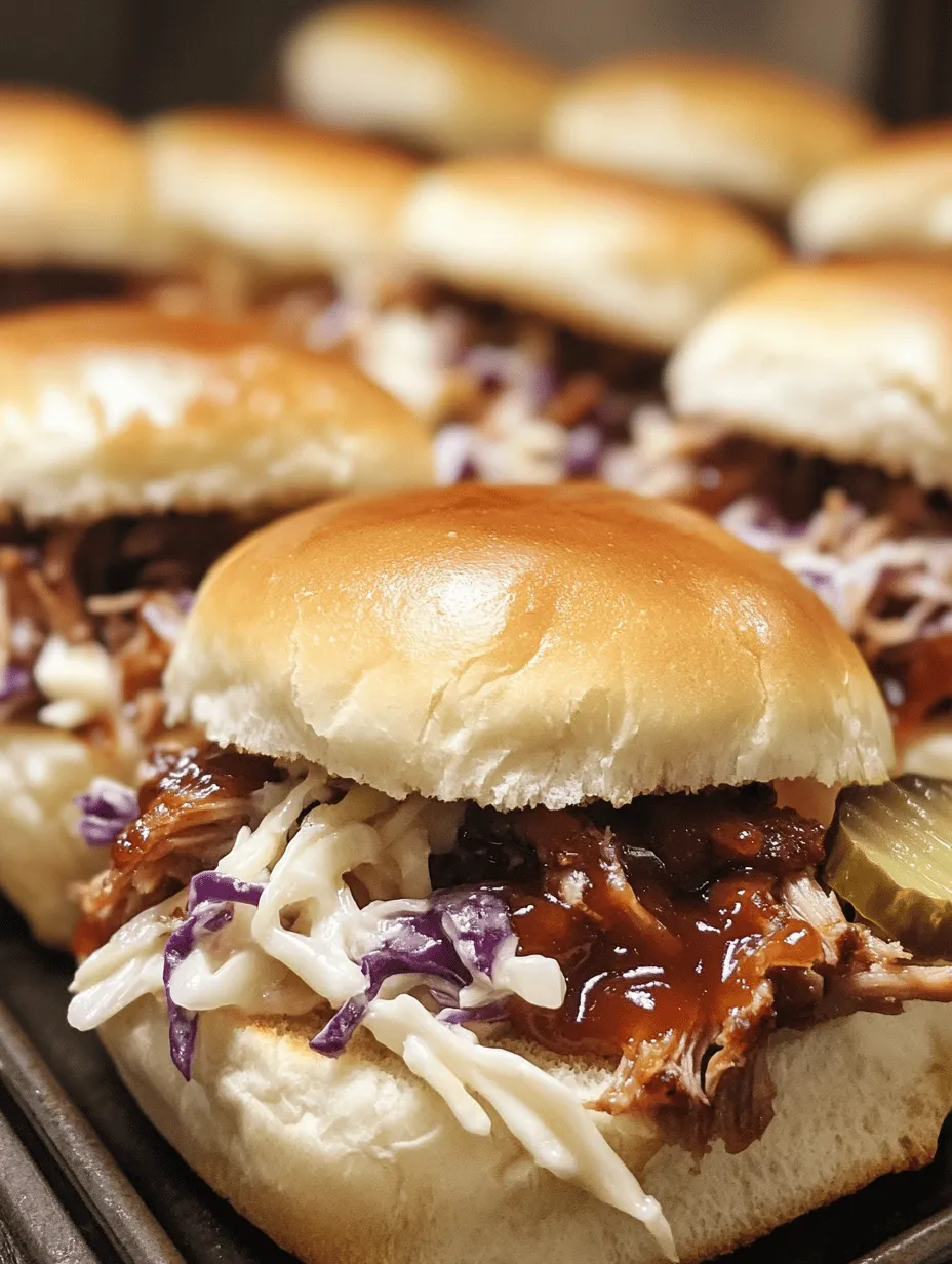 When it comes to gathering with friends and family, few dishes are as universally loved as BBQ pulled pork sliders. These savory bites are not just a meal; they are a celebration of flavor, perfect for cookouts, tailgating, and casual dinner parties. The allure of pulled pork sliders lies in their delightful combination of sweet, tangy, and savory flavors, making them a versatile option for any occasion.