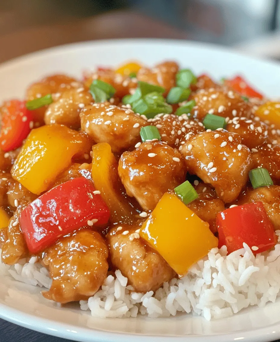 Tropical Sweet and Sour Chicken Delight is a vibrant dish that brings together the rich flavors of chicken, the sweetness of pineapple, and the crunch of bell peppers. This dish is not only visually appealing but also packs a punch when it comes to flavor. The medley of sweet and tangy notes creates a culinary experience that transports you straight to a tropical paradise. Whether you are looking to impress guests at a dinner party or searching for a weeknight family meal, this dish is sure to be a hit.