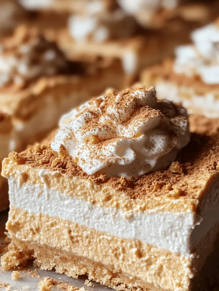 Before we dive into the preparation of this delightful treat, it’s essential to understand the key ingredients that come together to create the Pumpkin Spice Cheesecake Bars. Each component plays a significant role in the overall flavor and texture of the bars, making them a standout choice for any fall dessert table.