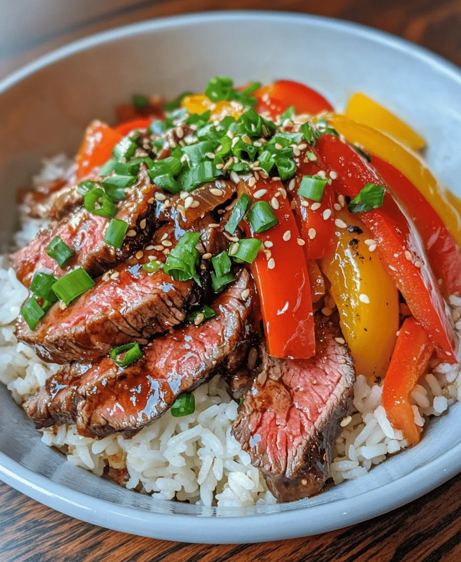 In the realm of quick and satisfying meals, few dishes can compete with the Beef and Pepper Rice Bowl. This vibrant and hearty meal masterfully combines tender beef sirloin with colorful bell peppers, all served atop a bed of fluffy jasmine rice. Not only is this dish a feast for the eyes, but it also tantalizes the taste buds with its perfect balance of savory and fresh flavors. The beauty of the Beef and Pepper Rice Bowl lies in its simplicity, making it an ideal choice for busy weeknights when time is of the essence, yet the desire for a wholesome meal is paramount.