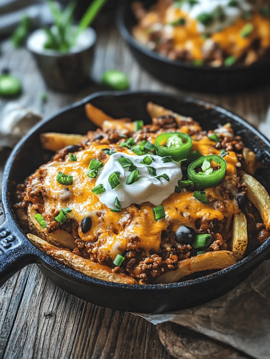 Chili cheese fries are a beloved comfort food that has captured the hearts and taste buds of many across the United States. This decadent dish combines the satisfying crunch of crispy fries with the rich, savory flavors of chili and melted cheese, creating a culinary experience that is both indulgent and comforting. Whether you're hosting a game day party, enjoying a casual gathering with friends, or just treating yourself to a cozy night in, chili cheese fries are a crowd-pleaser that never fails to impress.