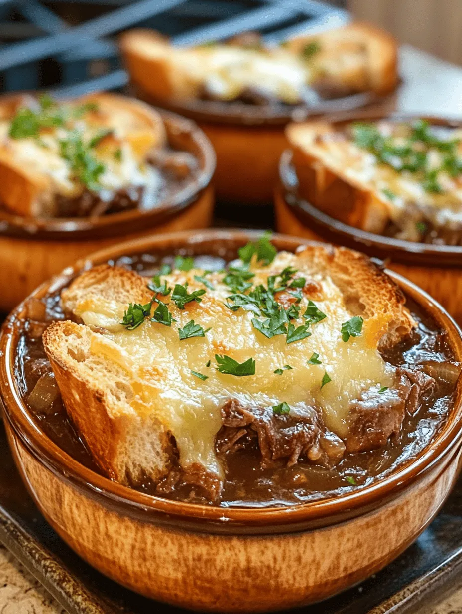 Nothing warms the soul quite like a hearty bowl of soup, and when it comes to comfort food, French Onion Beef Short Rib Soup stands out as a unique and delightful option. This dish beautifully marries the rich, savory notes of classic French onion soup with the deep, meaty flavors of succulent beef short ribs. The result is a comforting soup that is perfect for chilly evenings or when you need a little extra warmth and satisfaction.