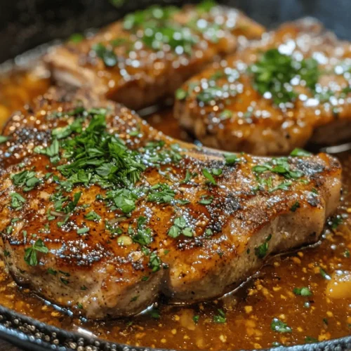 If you are looking for a dish that perfectly balances comfort and sophistication, look no further than Mustardy Cider-Braised Pork Chops. This delectable recipe combines the rich, savory flavors of pork with the sweet and tangy notes of apple cider and mustard, creating a mouthwatering meal that is sure to impress. The marriage of these ingredients results in tender, juicy pork chops that practically melt in your mouth, making them an ideal choice for both cozy family dinners and elegant entertaining.