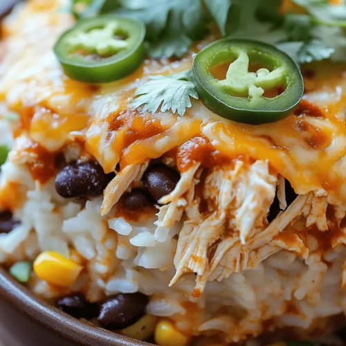 Creating a mouthwatering Cheesy Chicken Enchilada Rice Casserole involves a series of well-coordinated steps. By following this comprehensive guide, you'll ensure that every bite is bursting with flavor and that the dish is baked to perfection.