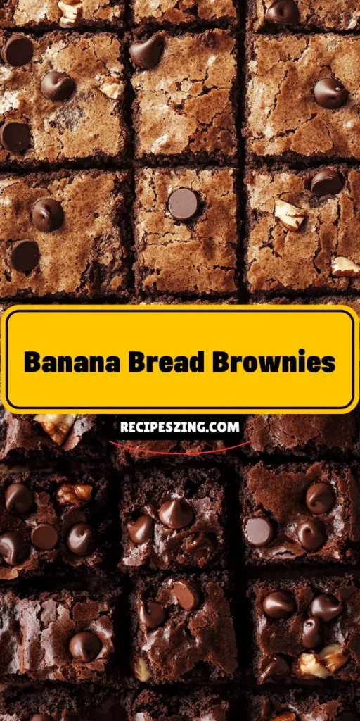 Indulge in the ultimate dessert combination with Banana Bread Brownies! This delightful recipe merges the moistness of banana bread with the rich fudginess of brownies, creating a uniquely satisfying treat. Perfect for gatherings or a cozy night in, these brownies are easy to make and sure to impress. With the right ingredients and simple steps, you’ll bake a delicious fusion that everyone will love. Try them today! #BananaBreadBrownies #Baking #Desserts #SweetTreats #HomeBaking #ChocolateLovers #Foodie