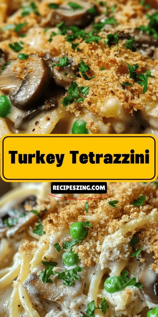 Discover the comforting flavors of Turkey Tetrazzini Delight! This creamy pasta dish combines tender turkey with sautéed vegetables, making it a perfect choice for family dinners or holidays. Learn about its fascinating origins, health benefits, and how to create this culinary masterpiece at home with our step-by-step guide. Your taste buds will thank you! #TurkeyTetrazzini #ComfortFood #PastaLovers #FamilyDinner #CulinaryDelight