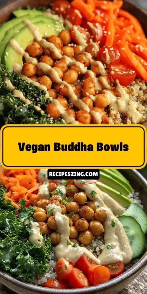 Discover the vibrant world of Nourishing Vegan Buddha Bowls! Packed with essential nutrients, these bowls are a colorful, fun way to embrace plant-based eating. Easy to customize, you can mix grains, proteins, and fresh veggies to create a wellness masterpiece tailored to your taste. Plus, learn how each ingredient supports your health and the planet! Start your journey to delicious, wholesome meals today! #VeganBuddhaBowls #PlantBased #HealthyEating #VeganRecipes #MealPrep #NourishingMeals