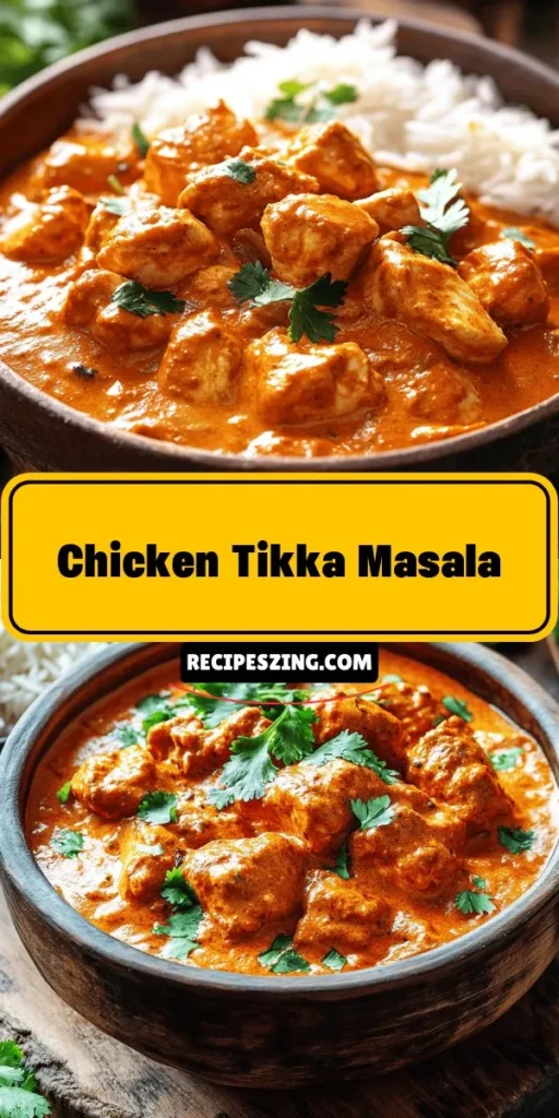 Discover the magic of Chicken Tikka Masala, the beloved dish that combines rich, creamy tomato sauce with tender marinated chicken. This culinary journey reveals the dish's cultural significance and offers a step-by-step guide to recreate it at home. Perfect with basmati rice or naan, Chicken Tikka Masala is a staple that unites families around the table. Dive into the flavorful world of this iconic dish! #ChickenTikkaMasala #IndianCuisine #HomeCooking #Foodie #RecipeIdeas