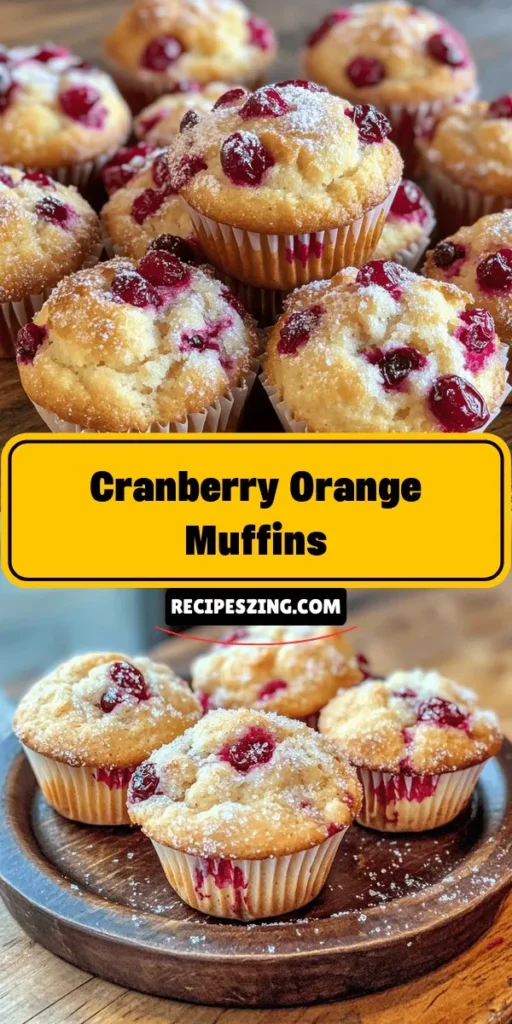 Indulge in the deliciousness of Cranberry Orange Bliss Muffins, a perfect blend of tart cranberries and zesty orange! These muffins are not only easy to make but also great for breakfast, snacks, or dessert. Discover the flavor harmony and health benefits as you learn to whip up these delightful treats at home. Follow our comprehensive recipe and tips to enjoy fresh and flavorful muffins anytime! #CranberryOrangeMuffins #Baking #MuffinRecipes #HealthyTreats #FallBaking #YummyFood