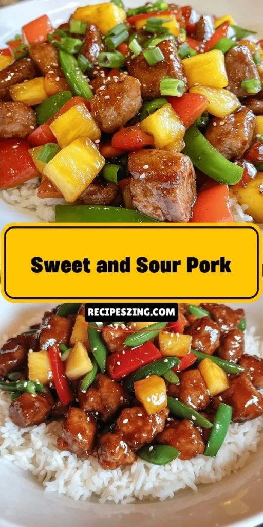 Indulge in a vibrant culinary adventure with Tropical Sweet and Sour Pork Delight! This dish unites tender pork tenderloin with juicy pineapple, colorful bell peppers, and crunchy sugar snap peas, all drizzled in a luscious sweet and sour sauce. Ideal for family dinners, this recipe is healthy and visually appealing. Explore the perfect balance of flavors and enjoy every delightful bite. Bring the tropics to your table! #SweetAndSourPork #TropicalFlavors #EasyRecipes #CookingWithLove #HealthyEating #DinnerIdeas