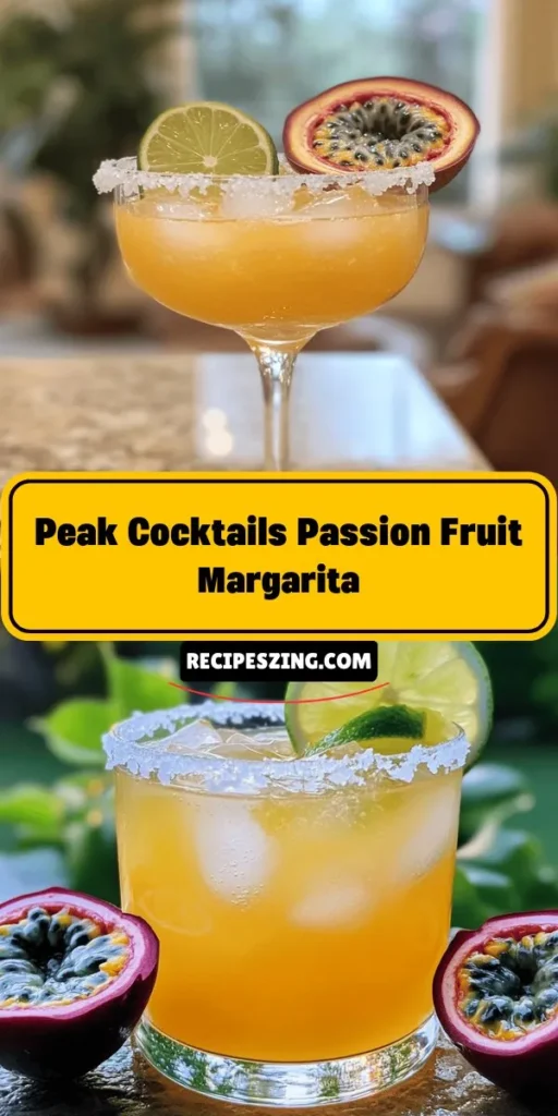 Discover the perfect summer cocktail with a Passion Fruit Margarita! This vibrant drink combines the exotic sweetness of passion fruit with fresh lime juice and quality tequila, creating a refreshing escape for any gathering. Whether you're hosting a backyard BBQ or enjoying a quiet evening, this cocktail is sure to impress. Customize it to your taste and enjoy the tropical vibes! Cheers! #PassionFruitMargarita #SummerCocktails #TropicalDrinks #CocktailRecipe