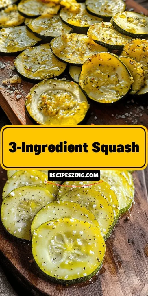 Discover the joy of cooking with Squash Delight! This simple and savory zucchini dish is perfect for busy lifestyles, making it easy to add fresh veggies to your meals. Packed with essential nutrients, zucchini is versatile and can be cooked in various ways to suit your taste. Whether as a side or a light appetizer, this recipe highlights the natural flavors of zucchini. Try it out today! #SquashDelight #ZucchiniRecipes #HealthyEating #QuickMeals #Vegetarian #Nutrition #CookingTips